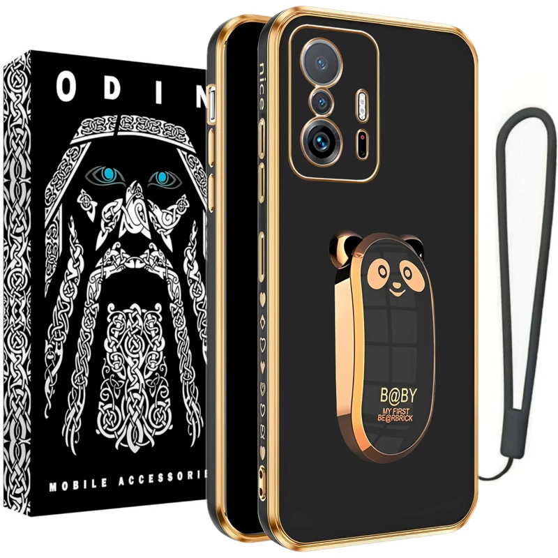  کاور اودین مدل B@BY مناسب برای گوشی موبایل شیائومی Mi11T / Mi 11T Pro به همراه پاپ سوکت و بند