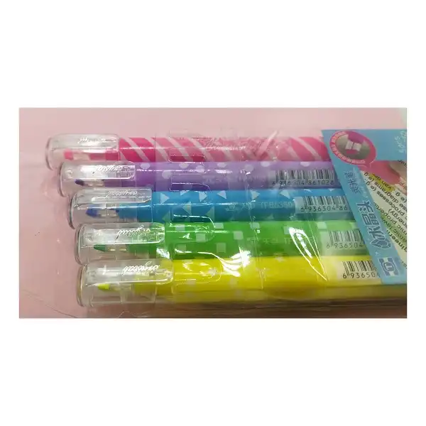 ماژیک علامت گذار کد 0202 بسته 5 عددی