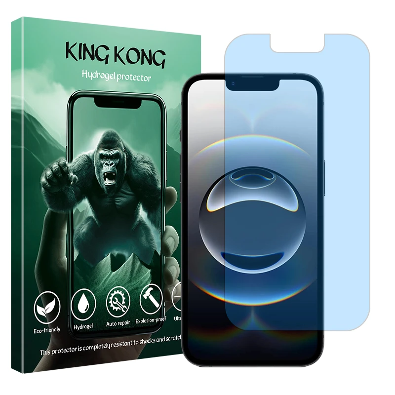 محافظ صفحه نمایش ضد اشعه آبی کینگ کونگ مدل Tough مناسب برای گوشی موبایل اپل iPhone 16e