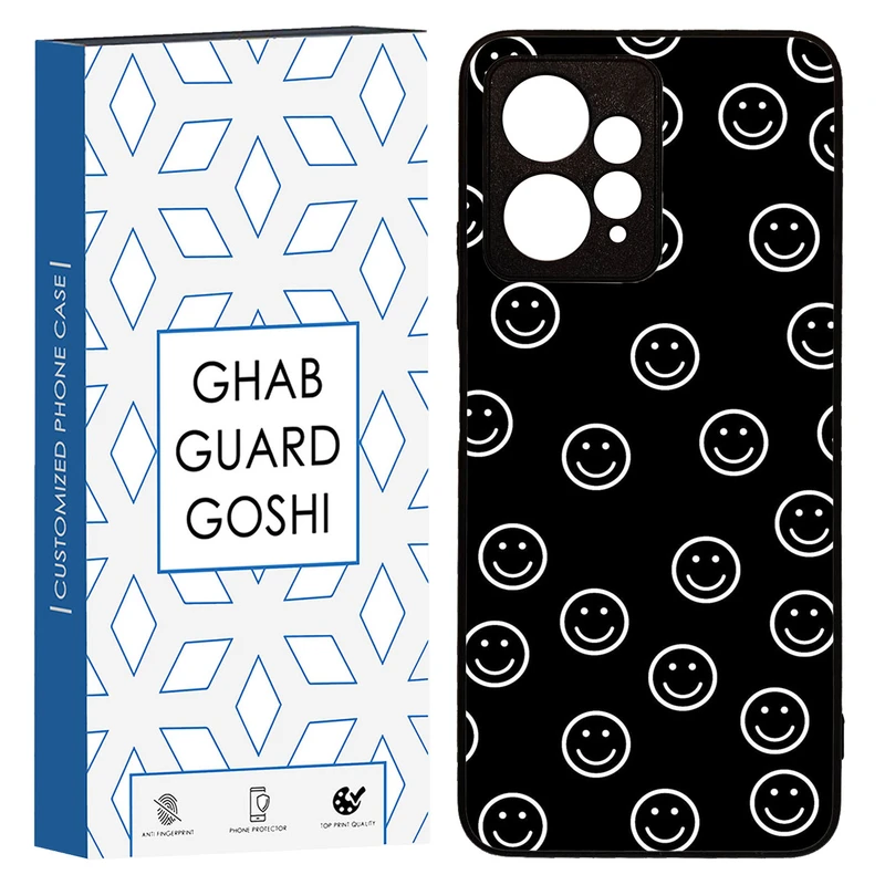 کاور قاب گارد گوشی طرح استیکر کد TPU-277 مناسب برای گوشی موبایل شیائومی Redmi Note 12 4G