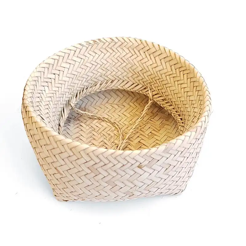 سبد حصیری مدل خمره ای 24-26-cm