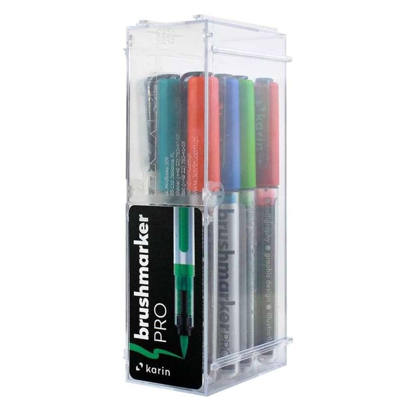 ماژیک کارین مدل Brushmarker Pro Basic Colours بسته 12 عددی