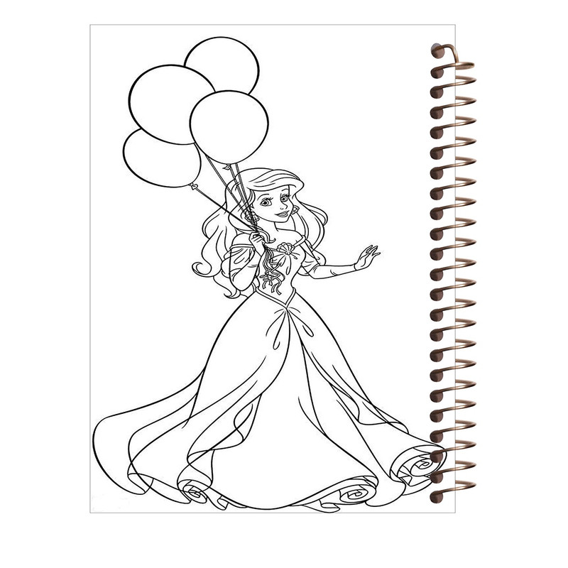 دفتر رنگ آمیزی طرح دخترانه کد R45