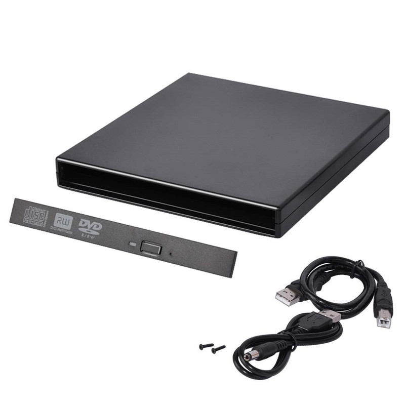 باکس تبدیل DVD رایتر اینترنال SATA به اکسترنال USB2.0 کد 002