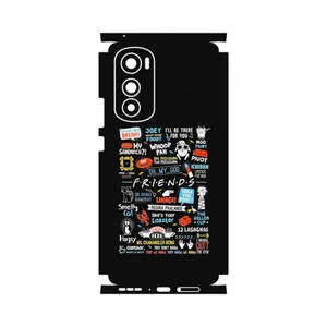MAHOOT Friends 2-FullSkin Cover Sticker for Motorola Edge 30