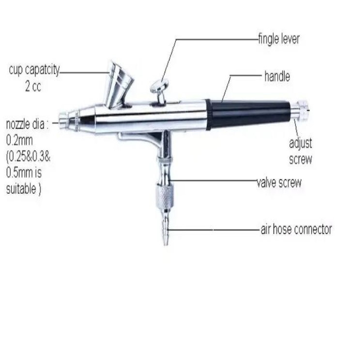 پیستوله ایربراش مدل BD-130