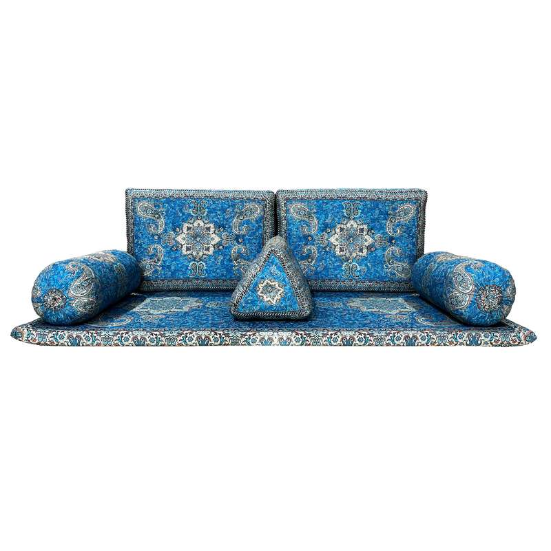 ست 6 تکه پشتی ترمه مدل افشار کد95000