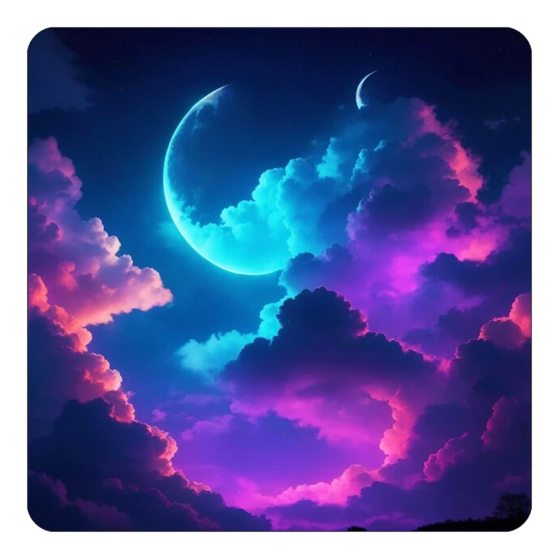 مگنت کاکتی طرح ماه و ستاره مدل mp53089