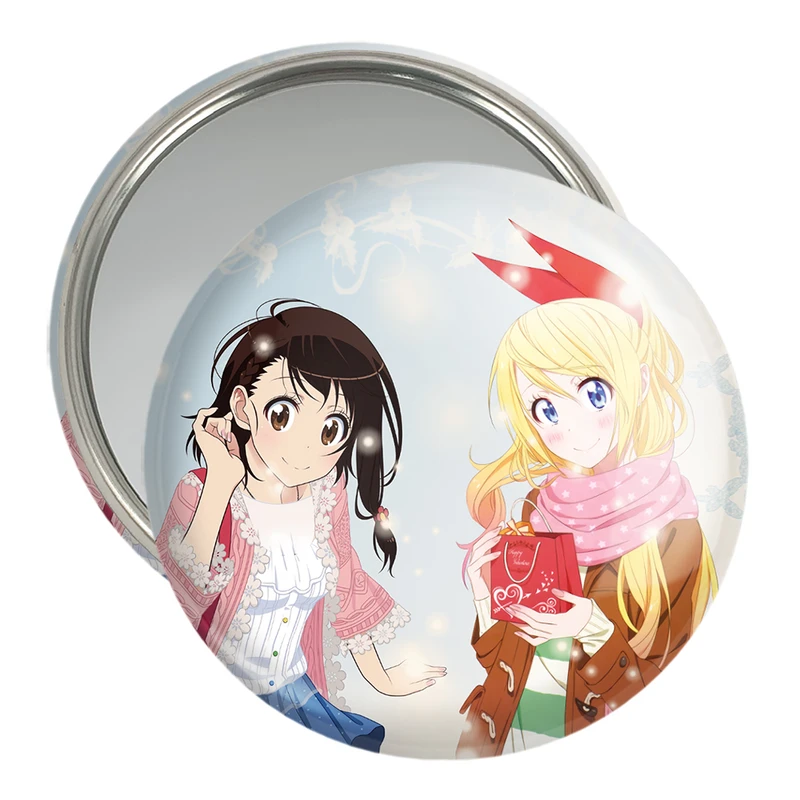 آینه جیبی خندالو مدل اونودرا انیمه عشق دروغین  کد 17175