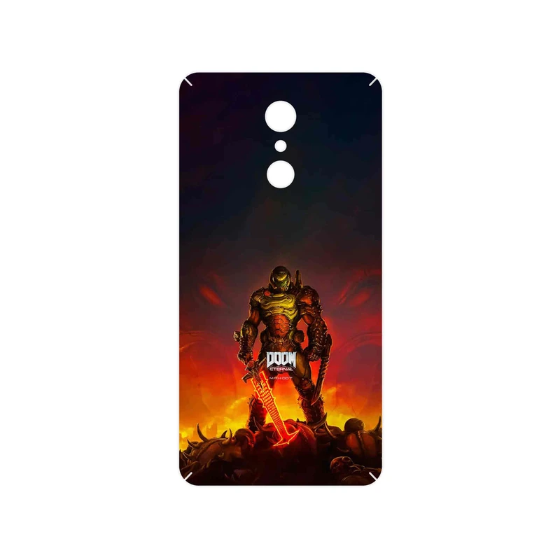برچسب پوششی ماهوت مدل DOOM Game Series مناسب برای گوشی موبایل ال جی Q Stylus