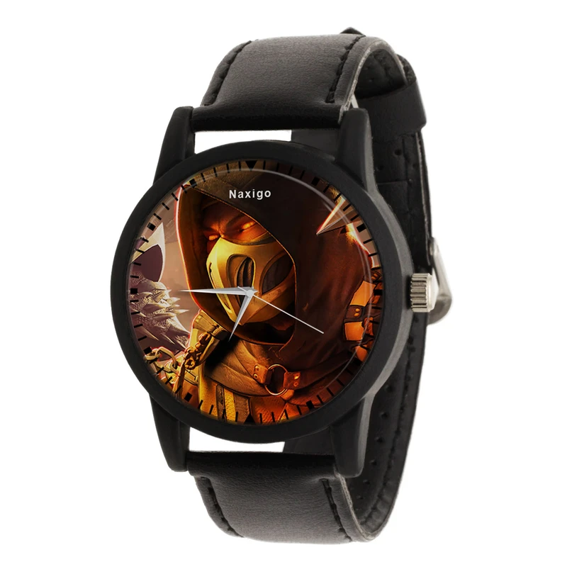 ساعت مچی عقربه ای ناکسیگو مدل Mortal Kombat کد LF6775
