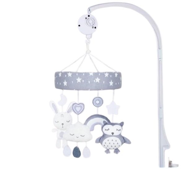 آویز تخت کودک مدل جغد و خرگوش