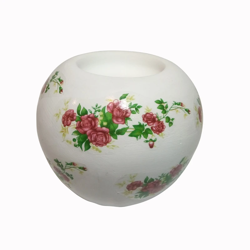 جاشمعی مدل گل سرخ کد 500‌