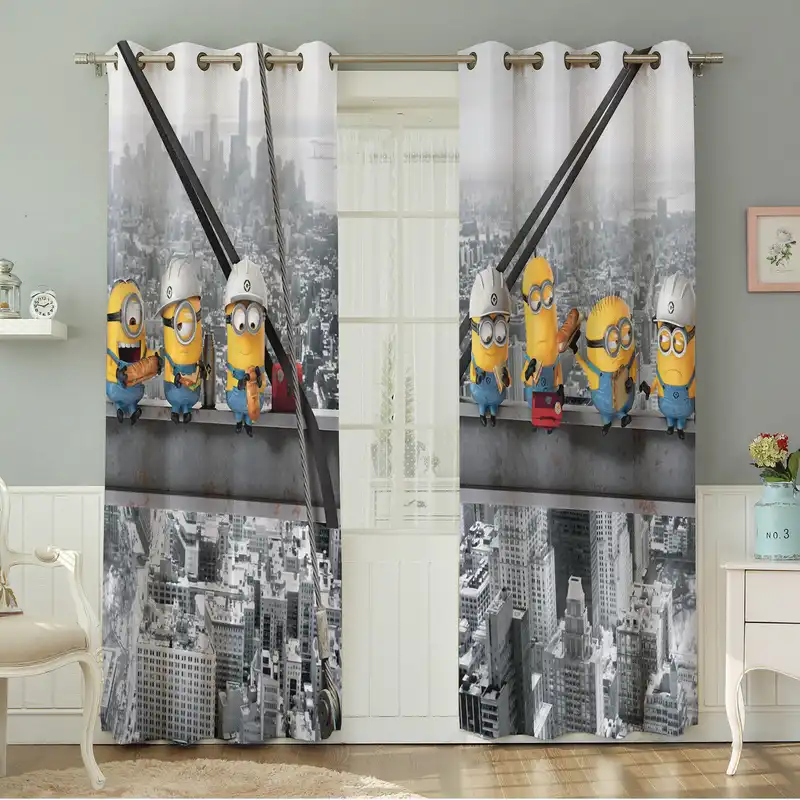 پرده نیروانا طرح کودک مدل مخمل کد 8271 سایز 140×280 سانتی متر