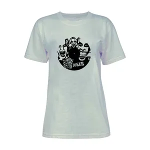 تی شرت آستین کوتاه زنانه مدل جوکر کد K36 T