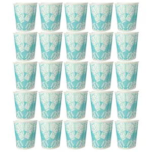لیوان یکبار مصرف مدل کاغذی 395 بسته 50 عددی