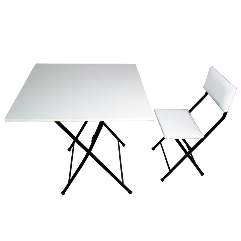 میز و صندلی غذا خوری میزیمو مدل تاشو کد 8133