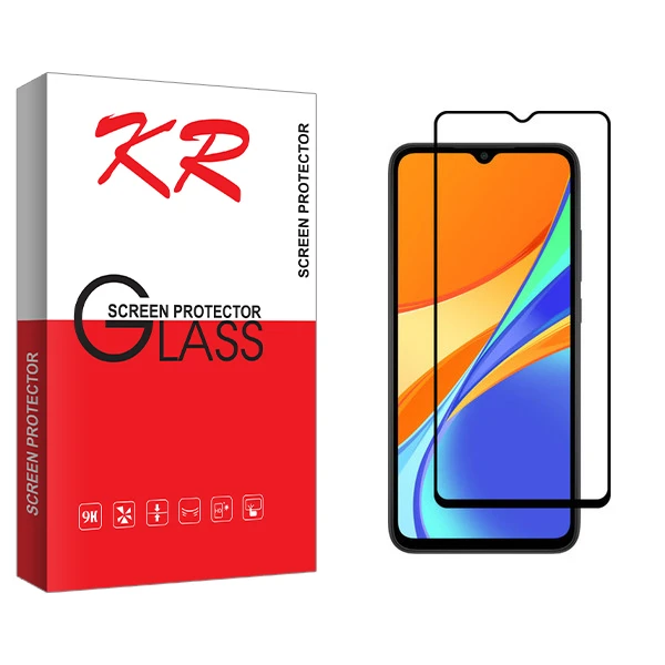 محافظ صفحه نمایش کی آر مدل +HD مناسب برای گوشی موبایل شیائومی Redmi 9
