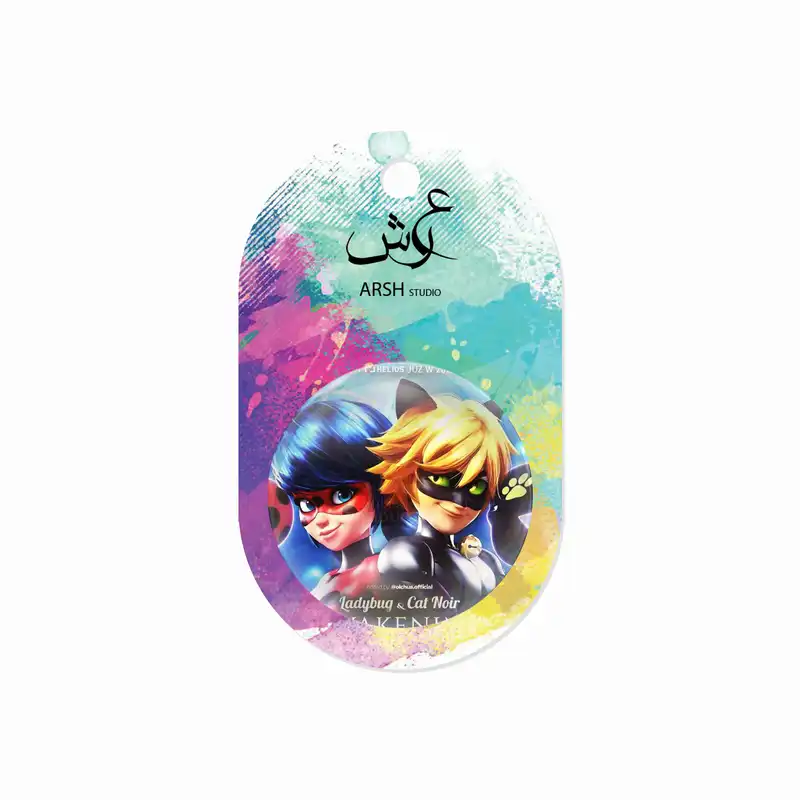 مگنت عرش طرح دختر کفشدوزکی کد Asm397