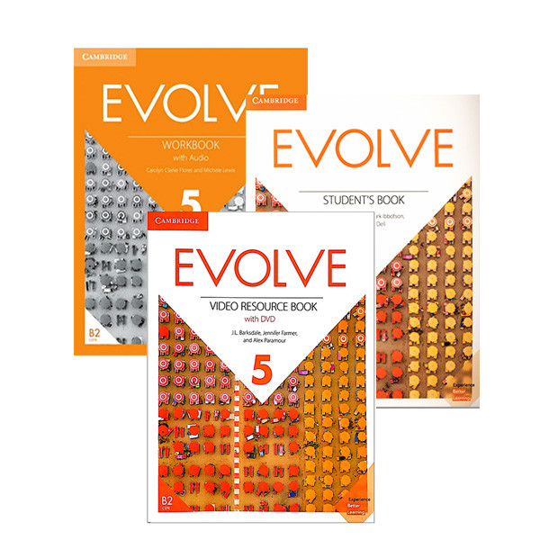 کتاب Evolve 5 و Video Resource Book Evolve 5 اثر Leslie Anne Hendra و Mark Ibboston و Kathryn O'Dell انتشارات دانشگاه کمبریج 3 جلدی