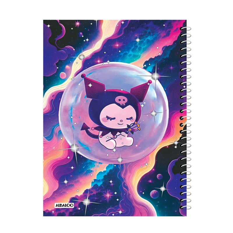 دفترچه یادداشت 50 برگ آلبالو مدل کرومی کد 2001