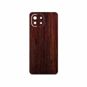 MAHOOT Red-Wood Cover Sticker for Xiaomi MI 11 LITE