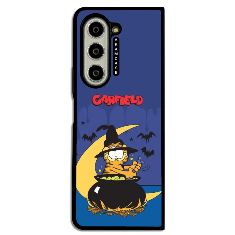 کاور آکام مدل AMC-WSGZFOLD5-GARFIELD1 مناسب برای گوشی موبایل سامسونگ Galaxy Z Fold 5