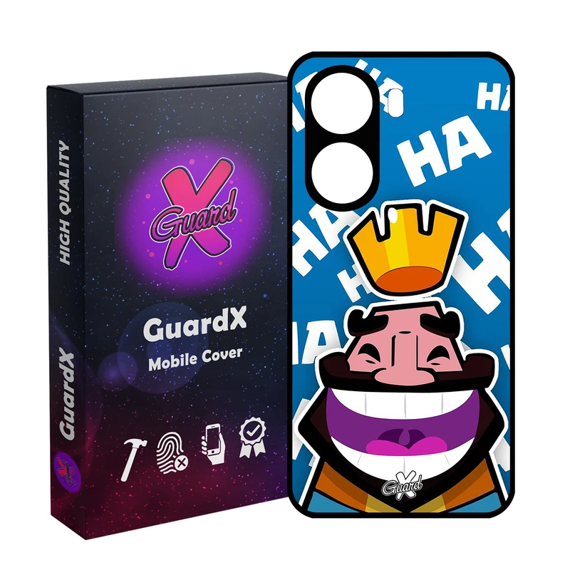 کاور گارد ایکس طرح Clash Royale مدل 10036 مناسب برای گوشی موبایل شیائومی Poco X7 Pro