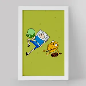 تابلو خندالو مدل جیک و فین وقت ماجراجویی Adventure Time کد 20805