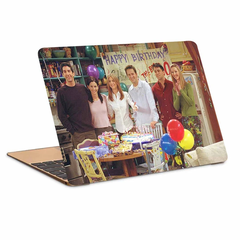 استیکر لپ تاپ طرح friendsکد N-199مناسب برای لپ تاپ 15.6 اینچ