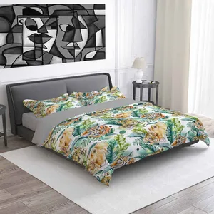 سرویس روتختی دو نفره 6 تکه نوپه هوم مدل ببر و پلنگ 6221