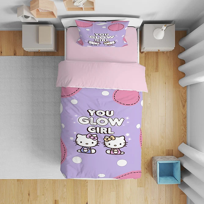 سرویس روتختی مدل کیتی 5180 تکنفره 5 تکه