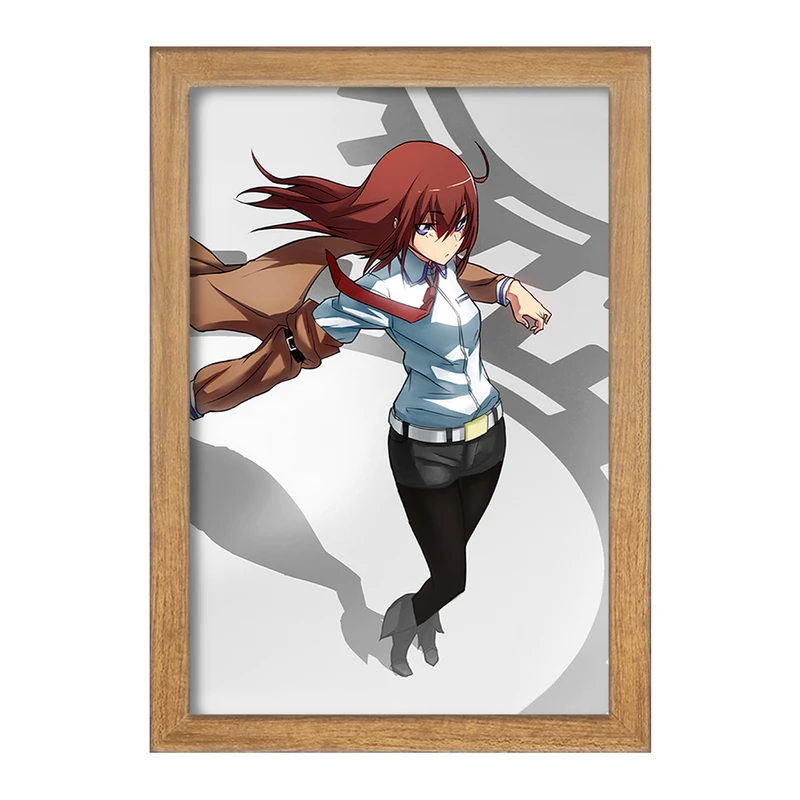 تابلو خندالو مدل کوریسو ماکیسه انیمه اشتاینز گیت  کد 17482