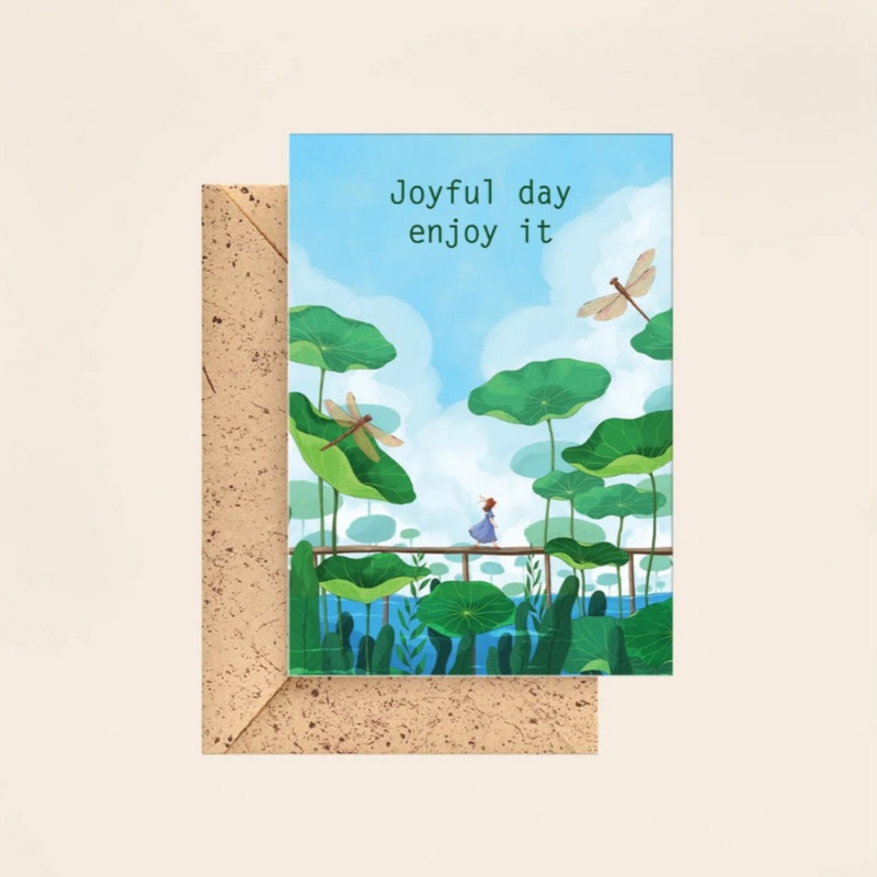 کارت پستال مریخ مدل Joyful کد 6019 کارت پستال مریخ مدل Joyful کد 6019