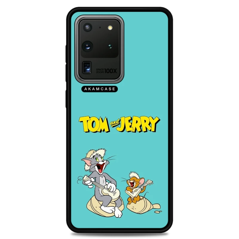 کاور آکام مدل AMC-WSGS20U-TOM & JERRY3 مناسب برای گوشی موبایل سامسونگ Galaxy S20 Ultra