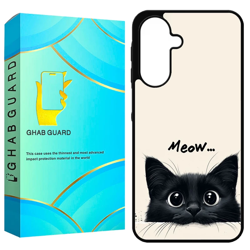 کاور قاب گارد طرح گربه مدل GA26 مناسب برای گوشی موبایل سامسونگ Galaxy A26 5G / A17 5G