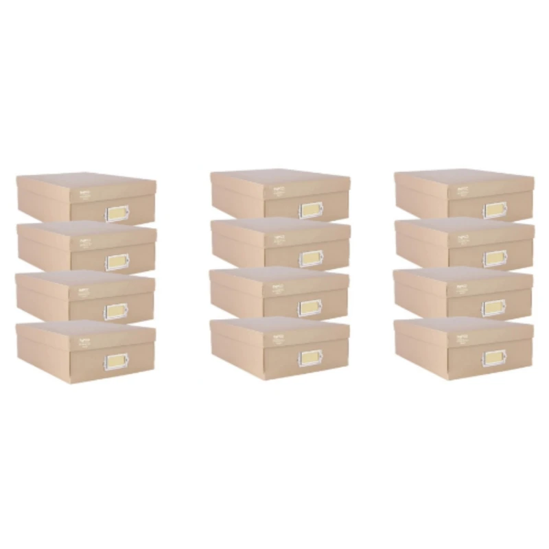 جعبه نگهدارنده مدارک پاپکو مدل ۴۳۷ بسته ۱۲ عددی