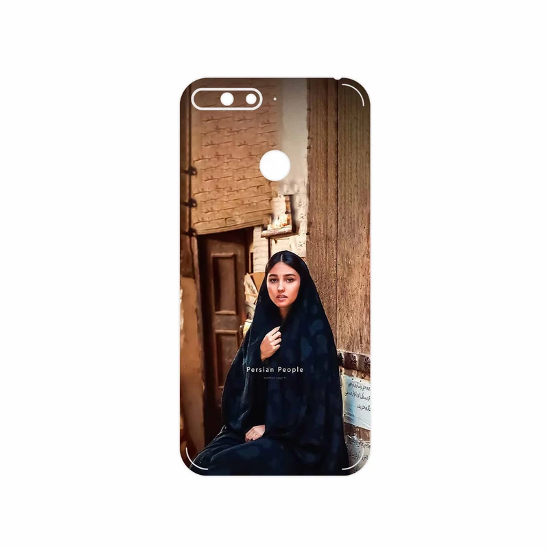 برچسب پوششی ماهوت مدل Portrait of an Iranian Woman مناسب برای گوشی موبایل هوآوی Y6 2018