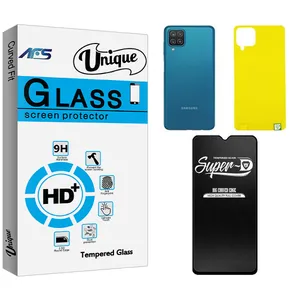 AFS Unique Screen Protector For samsung a12 With Back Protector
