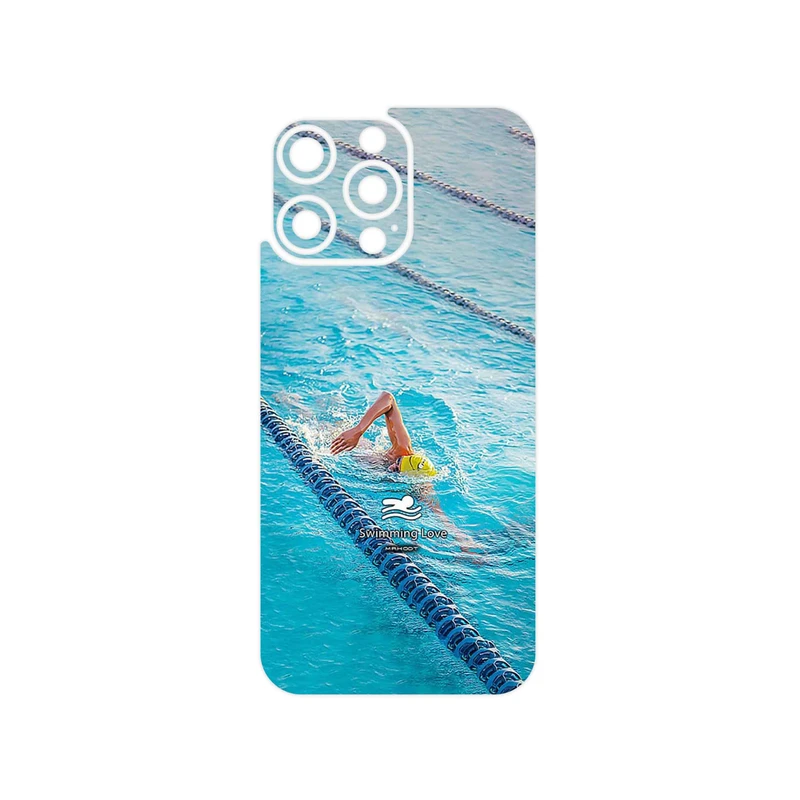 برچسب پوششی ماهوت مدل Swimming مناسب برای گوشی موبایل اپل iPhone 16 Pro Max