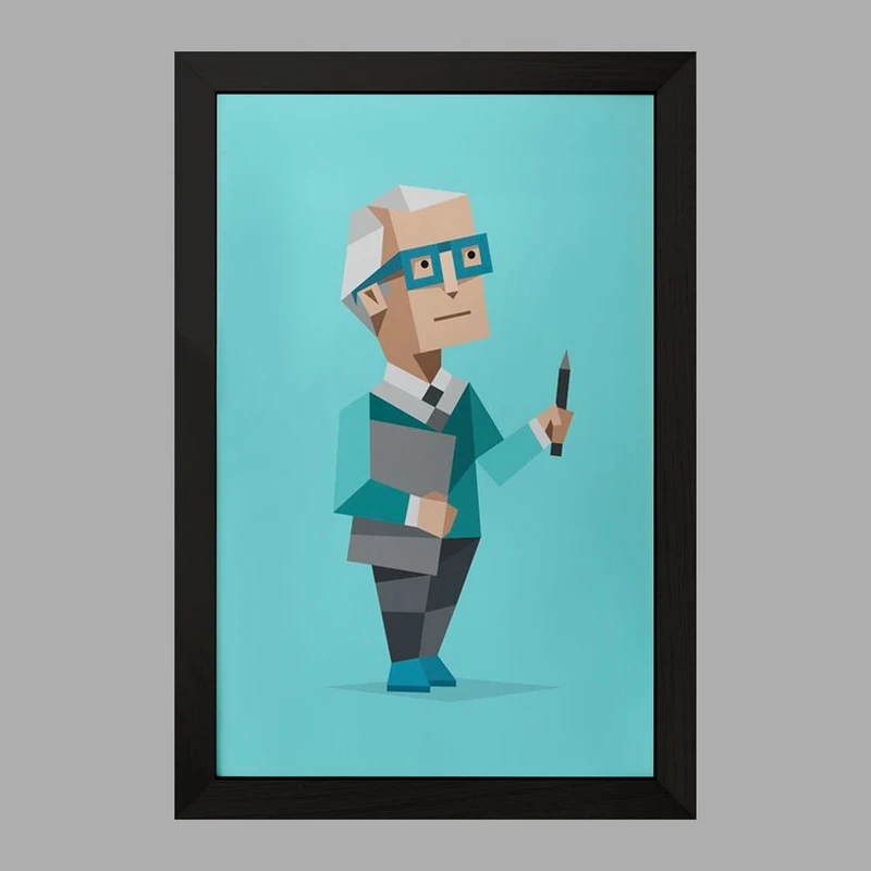 تابلو خندالو مدل تایپ شخصیتی بازپرس ISTJ  کد 7715