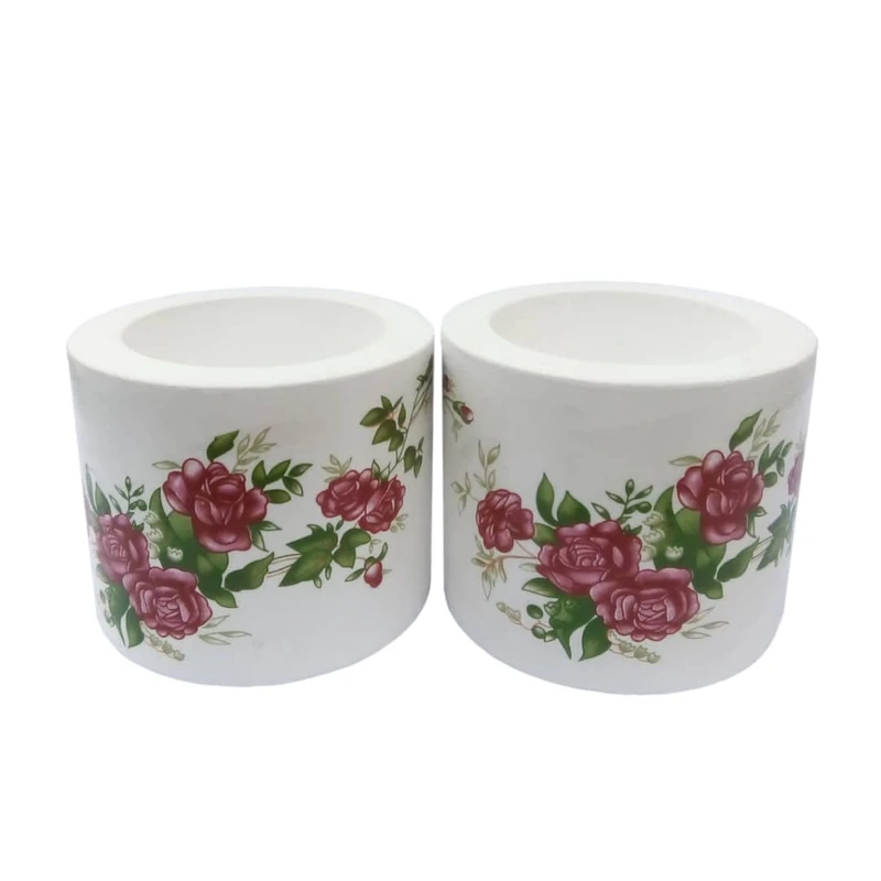 جاشمعی طرح گل کد M 9 بسته 2 عددی