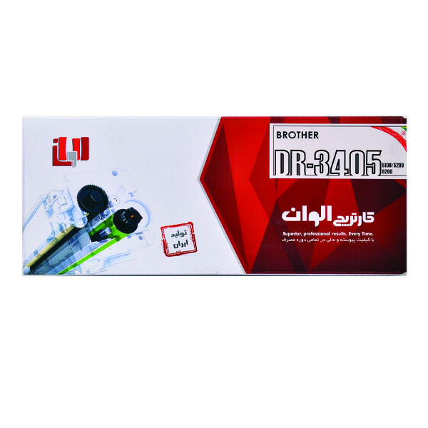 تونر مشکی الوان مدل DR-3405