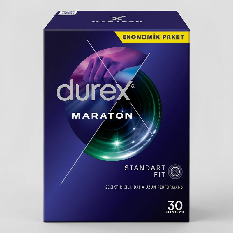 کاندوم دورکس مدل MARATON بسته 30 عددی