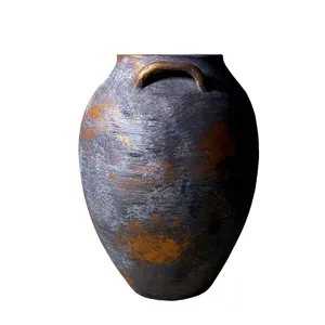 گلدان سفالی مدل پتینه  کد 2007