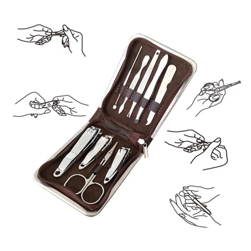 ست مانیکور و پدیکور کیو وای اچ مدل P-09 مجموعه 9 عددی