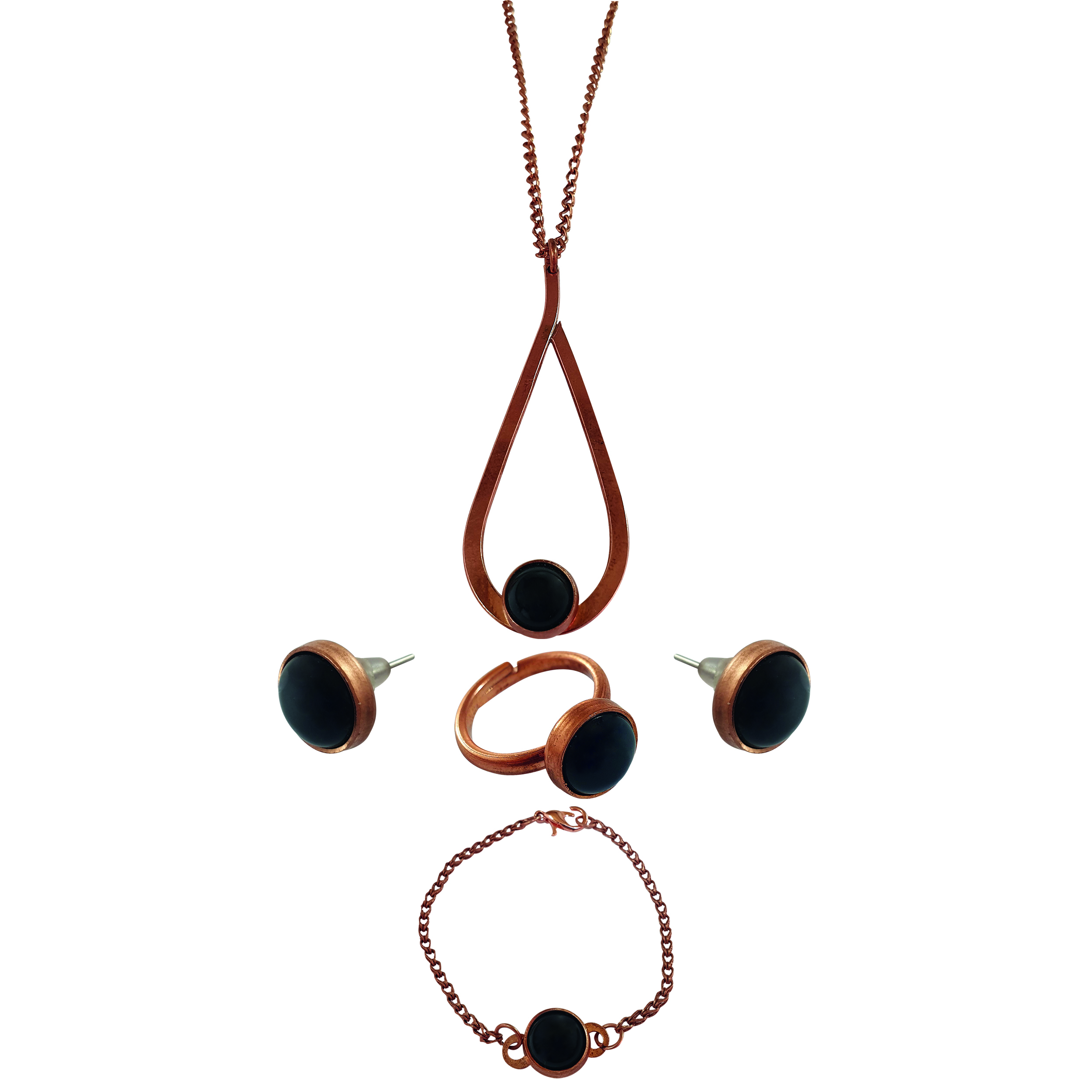 ست زنانه نخل زیور کد 281