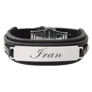 دستبند مردانه ترمه ۱ طرح ایران کد Sam 216