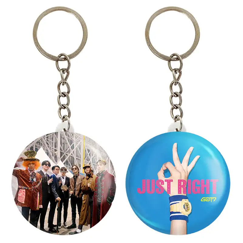 جاکلیدی خندالو مدل گروه گات سون GOT7 کد 2103321035 مجموعه 2 عددی