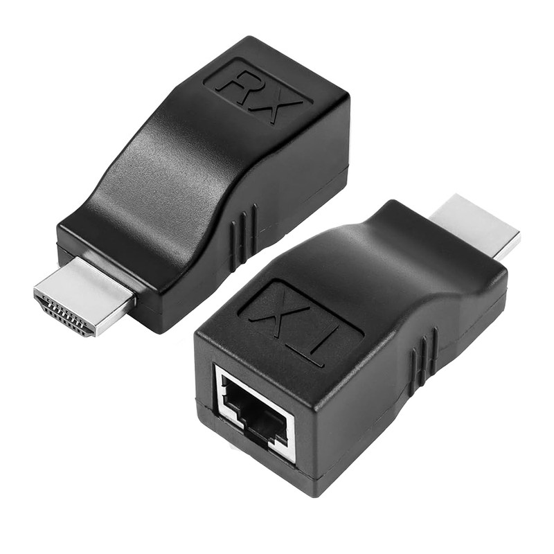 مبدل افزایش طول HDMI تحت شبکه مدل 1080P